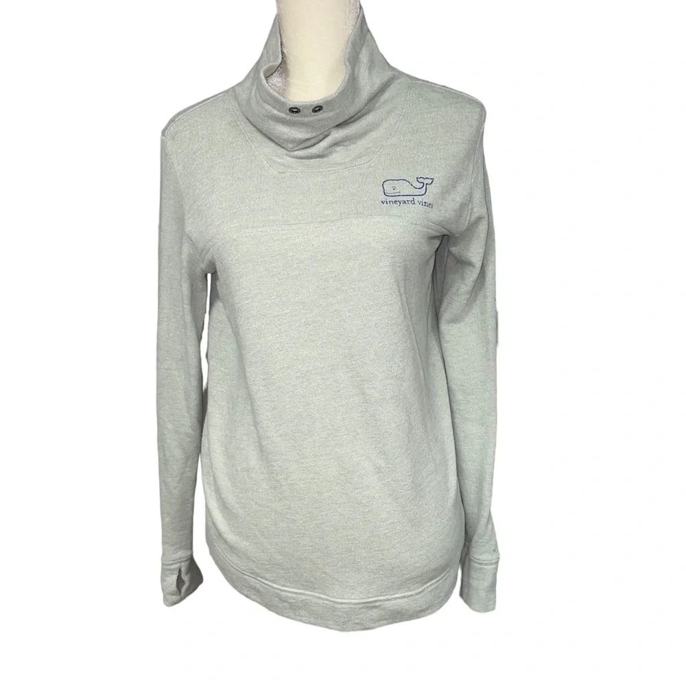 Vineyard Vines Green Light Long Sleeve Sweater - Picture 2 of 13